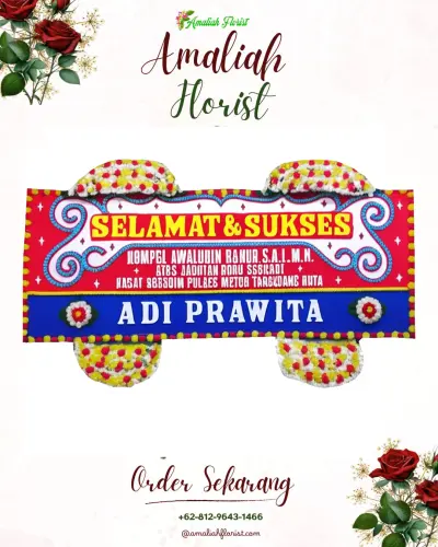 Karangan Bunga Ucapan Selamat di Rawa Kidang